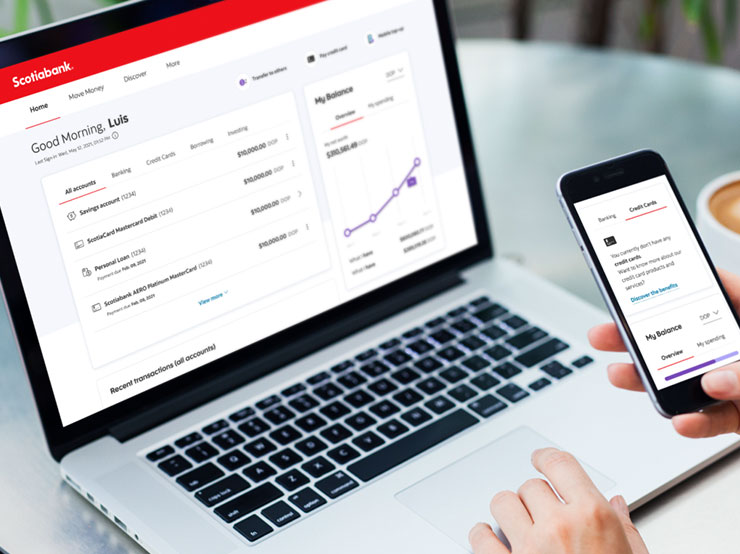 New Online Banking in Record Time